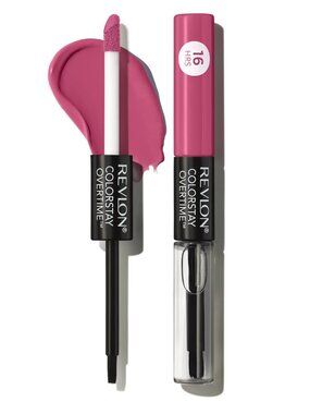 Revlon ColorStay Overtime 16HR Lipcolor Perennial Plum Longwear Liquid Lipstick